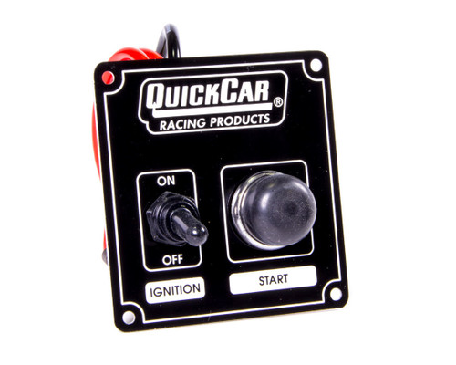 Quickcar Racing Products Ignition Panel Black 50-802