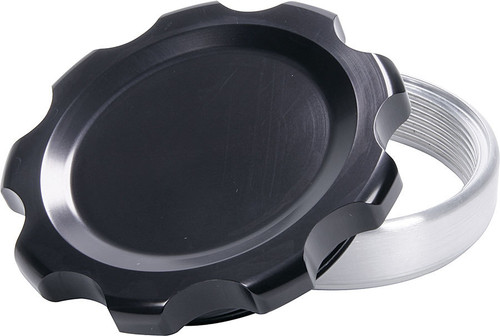 Allstar Performance Filler Cap Black With Weld-In Steel Bung Large All36175