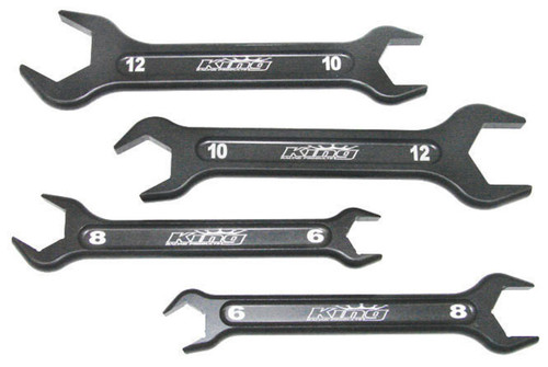 King Racing Products Aluminum An Wrench Set 6-12 2565