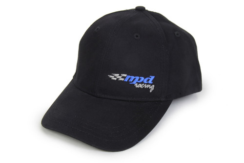 Mpd Racing Mpd Black Logo Hat Velcro Enclosure 3108-90420