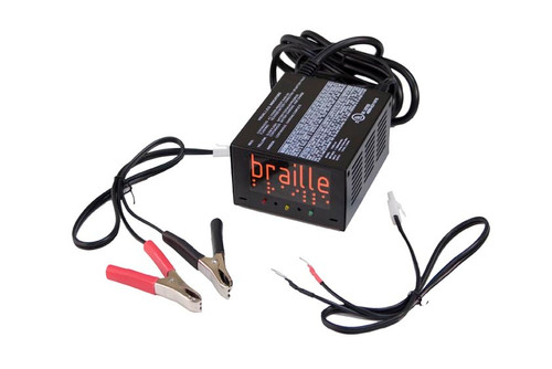 Braille Auto Battery Electronic Batt Charger 2 Amp 1232