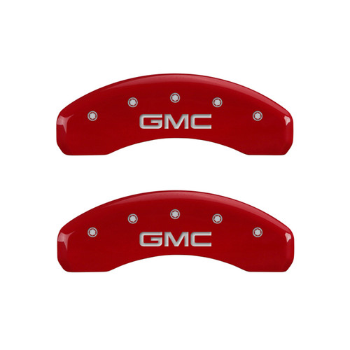 Mgp Caliper Cover 14- Sierra !500 Caliper Covers Red 34208Sgmcrd