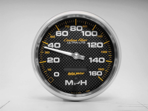 Autometer C/F 5In 160Mph In-Dash Speedometer 4889