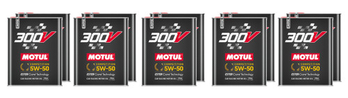 Motul Usa 300V Competition Oil 5W50 Case 10 X 2 Liter 110859