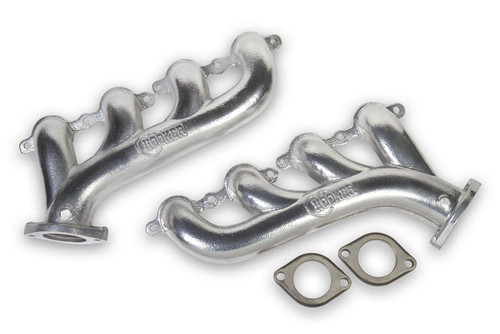 Hooker Gm Ls Cast Iron Exhaust Manifolds Silver Finish 8501-1Hkr