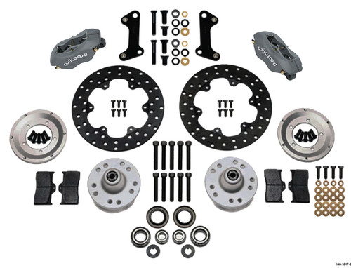 Wilwood Md Drag Front Brake Kit Gm 140-1017-Bd