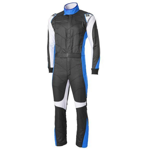 Simpson Safety Racing Suit Six O Xxlarge Black/Blue 1307521