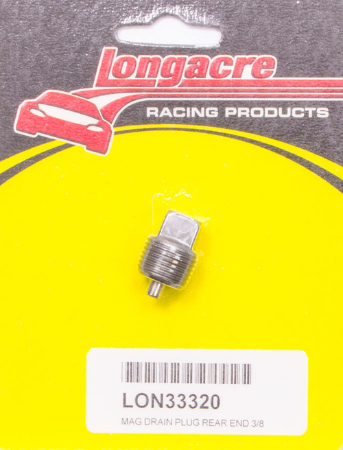 Longacre Magnetic Drain Plug 3/8In Npt 52-33320