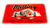 Melling 1950 Nostalgic Metal Sign - Red (Race Car) 1950