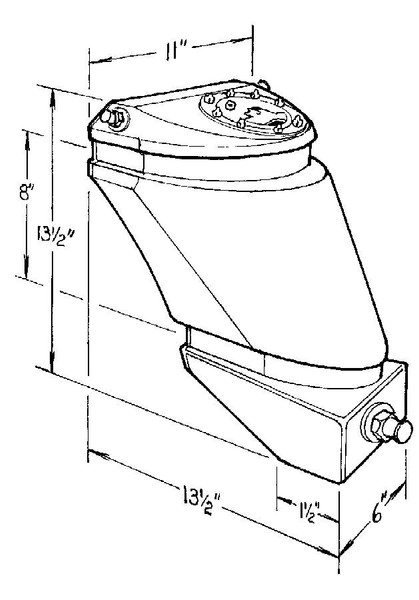 Jaz 3-Gallon Flow Max Cell 240-203-01