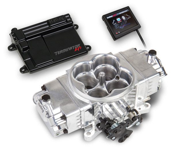 Holley Terminator Stealth Efi Master Kit - Shiny 550-440K