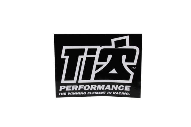 Ti22 Performance Ti22 Decal 6X8 Black 51