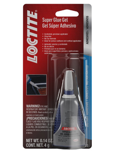 Loctite Quicktite Super Glue Gel 4G/.14Oz 636095