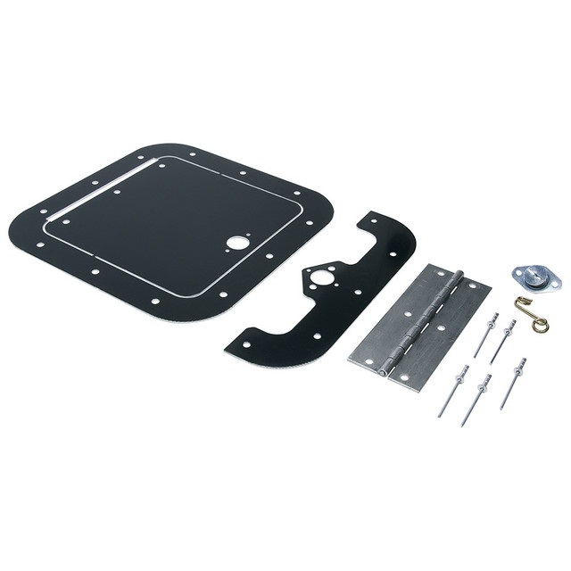 Allstar Performance Access Panel Kit Black 6In X 6In All18540