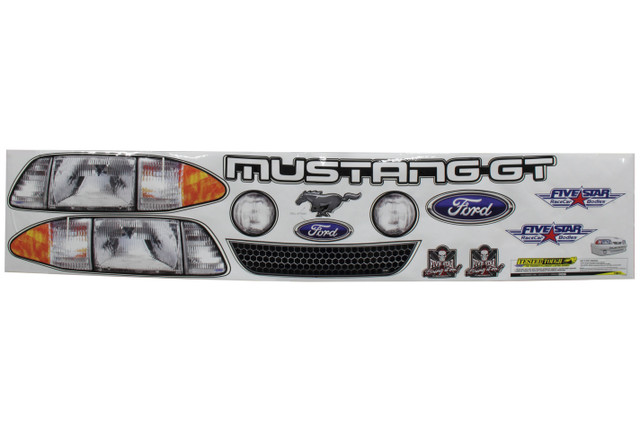 Fivestar Mustang Nose Graphic Kit 915-410-Id