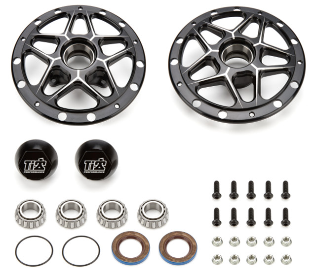 Ti22 Performance Direct Mount Front Hubs Forged Black Tip2800