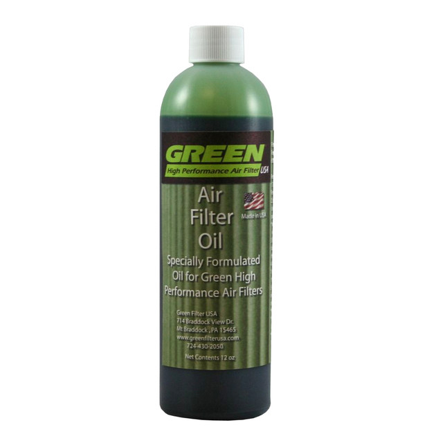 Green Filter Air Filter Oil Synthetic 12Oz 2001
