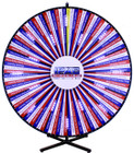 96 Inch Custom Lighted Prize Wheel AC Power