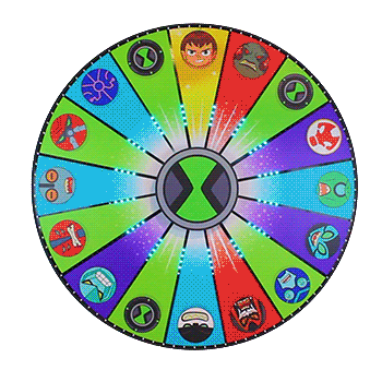 Custom Colored LEDs Prize Wheels