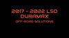 2017 - 2022 L5D DURAMAX OFF-ROAD SOLUTIONS