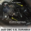PPE | 2020-2026 GM 6.6L Duramax Fuel Coolant Pump Relocation Kit