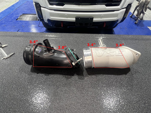 2017 - 2025 VSE L5P Intake Horn with Integrated Surge Guard 2017 - 2025 VSE L5P Intake Horn with Integrated Surge Guard