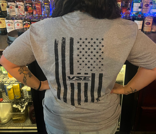 VSE | Grey Flag Shirt