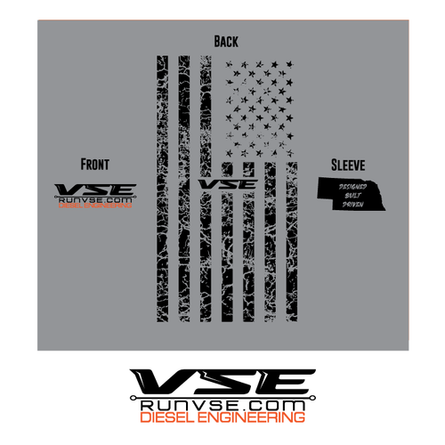 VSE | Grey Flag Shirt