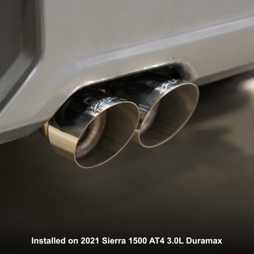 PPE | 2020–2022 GM 3.0L Duramax 304 Stainless Steel DPF-Back Performance Exhaust Kit - Dual Exit