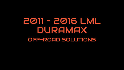 2011 - 2016 LML DURAMAX OFF-ROAD SOLUTION