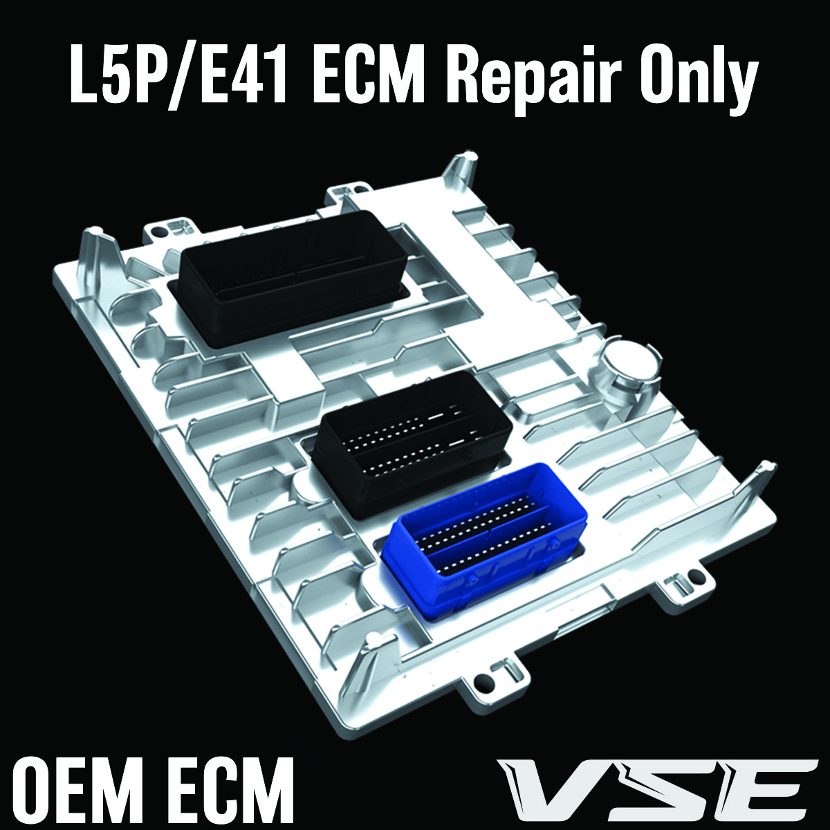 OEM E41 L5P ECM External Plastic Connector Repair