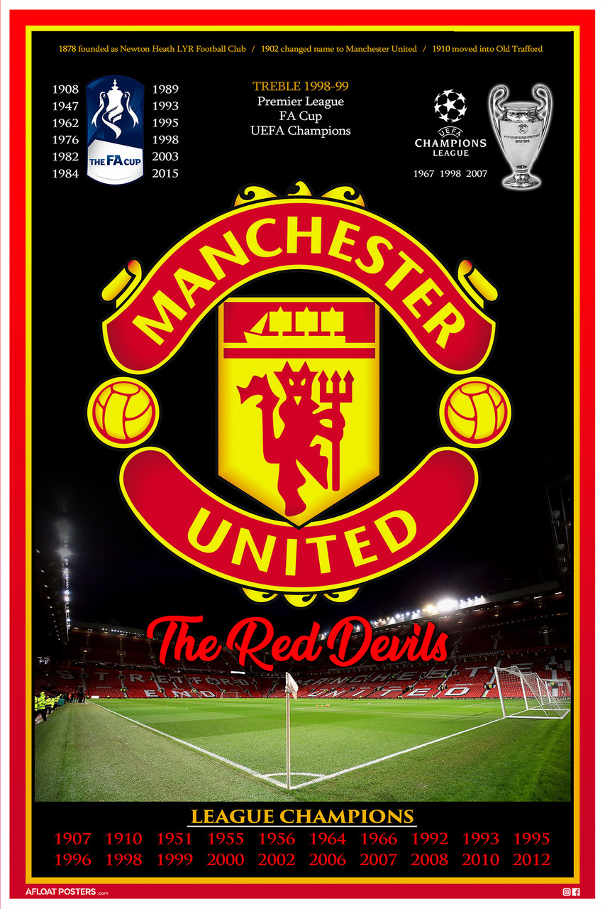 Compra Póster Manchester United FC 284228 Original