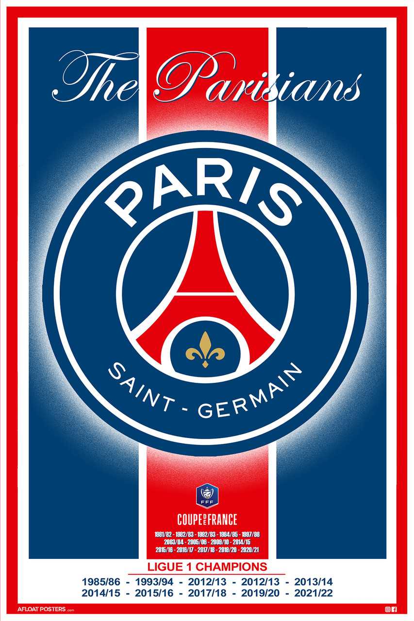 (France) PSG Poster ; 2023