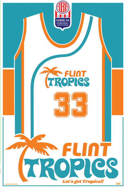 Flint Tropics (Semi Pro) Poster 12x18