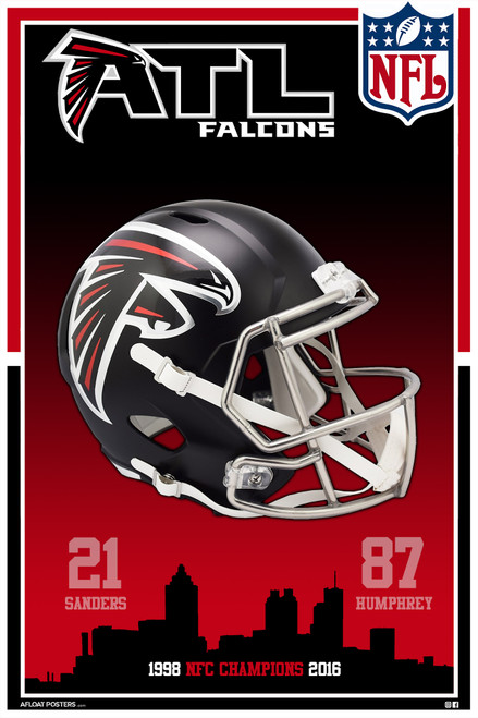 Atlanta Falcons Poster - 12x18
