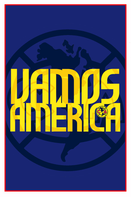 Club America Mexico Soccer Decal – 3M Vinyl Sticker – Car Window / Wall – 6 Inch