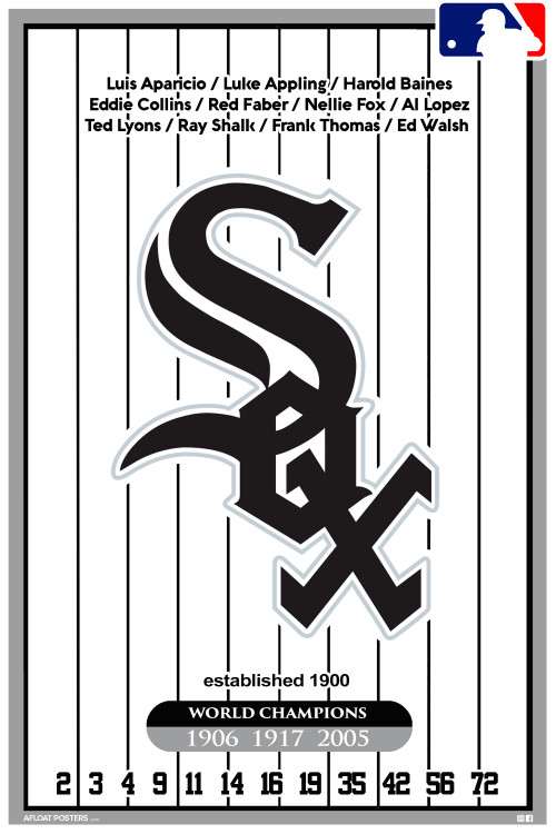 Chicago White Sox Poster - 12x18