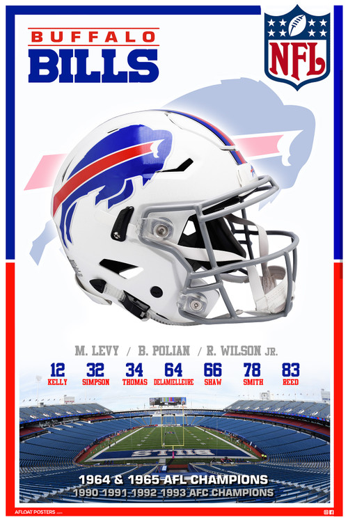 12x18 buffalo bills poster