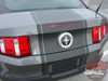 Ford Mustang PONY CENTER Wide Center Hood Roof Racing Stripe Rally Decal Vinyl Graphics Kit 2010 2011 2012 Models