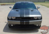 Dodge Challenger RALLY Bumper to Bumper 10 inch Vinyl Graphics Racing Stripes Decals Kit 2011 2012 2013 2014