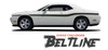 Dodge Challenger BELTLINE Mid-Body Line Accent Stripe Vinyl Graphics Decals Kit for 2010 2011 2012 2013 2014 2015 2016 2017 2018 2019 2020 2021 2022 2023