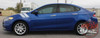 Dodge Dart DOUBLE BAR Fender Hash Slash Striping Vinyl Graphic Decals for 2013 2014 2015 2016