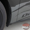Dodge Dart RIPPED Lower Door Splash Rocker Vinyl Graphic Body Striping for 2013 2014 2015 2016