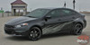 Dodge Dart RIPPED Lower Door Splash Rocker Vinyl Graphic Body Striping for 2013 2014 2015 2016