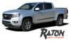 Chevy Colorado RATON Lower Rocker Panel Door Body Accent Vinyl Graphic Factory OEM Style Decal Stripe Kit 2015 2016 2017 2018 2019 2020 2021 2022