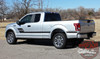 Ford F-150 ELIMINATOR Side Door Hockey Stick Rally Stripes Vinyl Graphics Decals Kit for 2015 2016 2017 2018 2019 2020