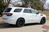Dodge Durango DOUBLE BAR Hood Hash Marks Slash Stripes Decals Vinyl Graphics Kit 2011-2025