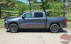 Dodge Ram HASH MARKS Hood Fender Stripes Double Bar Slash Decals Vinyl Graphics Kit 2019 2020 Models