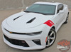 Chevy Camaro HASHMARKS Hood Fender Stripes Hash Slash Vinyl Graphic Decals Stripes 2019 2020 2021 2022 2023