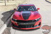 2019 2020 2021 2022 2023 2024 Chevy Camaro Center Wide Hood Racing Stripes OVERDRIVE Rally Vinyl Graphics and Decals Kit fits SS RS V6 Models